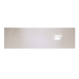 Haws BP32HPS | Polished Stainless Steel Back Panel | 32" Size - BottleFillingStations.com