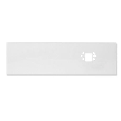 Haws BP32W | White Stainless Steel Back Panel | 32" for 1920W Bottle Filler - BottleFillingStations.com