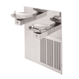 Haws H1011.8HPS | Dual Vandal - Resistant Wall Fountain | 8 GPH Chilled - BottleFillingStations.com
