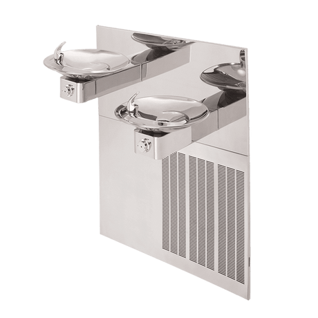 Haws H1011.8HPS | Dual Vandal - Resistant Wall Fountain | 8 GPH Chilled - BottleFillingStations.com
