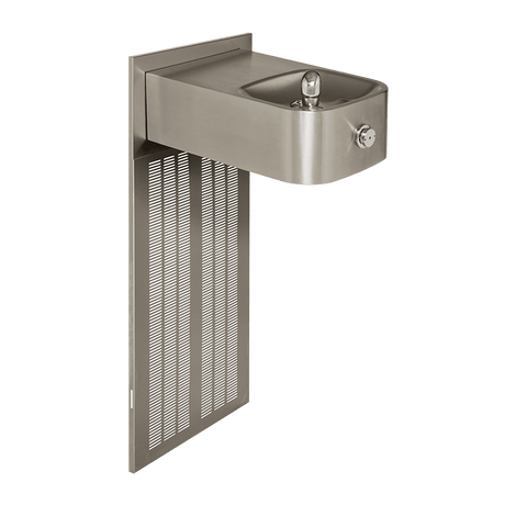 Haws H1109.8 | Vandal - Resistant Chilled Wall - Mount Fountain | 8 GPH - BottleFillingStations.com