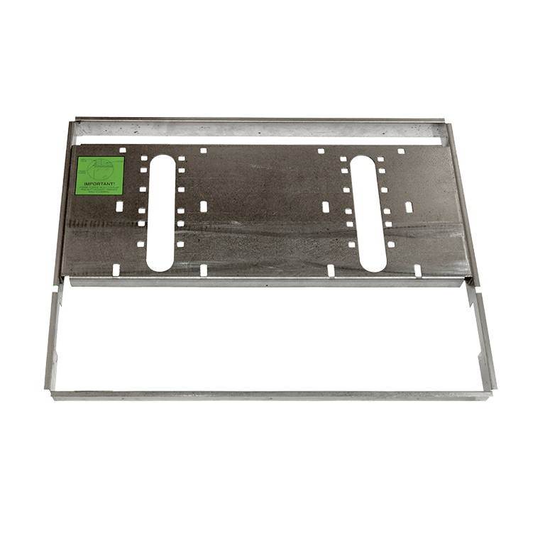 Haws MTGFR.DF2 | Hi - Lo In - Wall Mounting Frame | 16 Gauge Galvanized Steel - BottleFillingStations.com