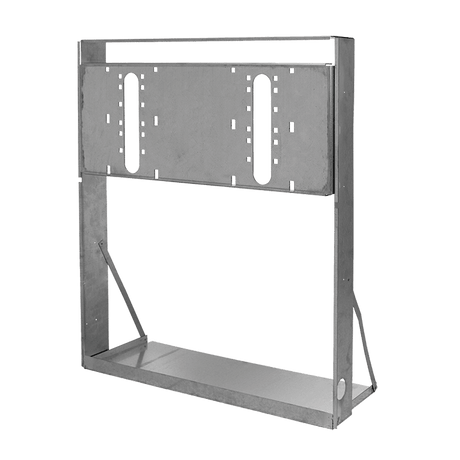 Haws MTGFR.LG | Hi - Lo In - Wall Mounting Frame | Dual Bubbler Support - BottleFillingStations.com
