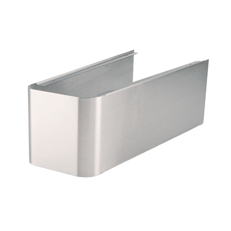 Haws SK3 | Fountain Skirt | Satin Finish Stainless Steel ADA Cane Touch - BottleFillingStations.com