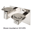 Haws SK3HPS | Fountain Skirt | High Polished Stainless Steel Cane Touch - BottleFillingStations.com