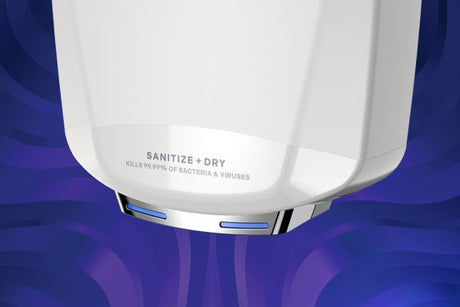 World Dryer SANITIZE + DRY