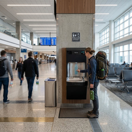 Elkay LZS8WSBPRO Series | Pro Filtration Bottle Filler & Cooler | 8 GPH - BottleFillingStations.com