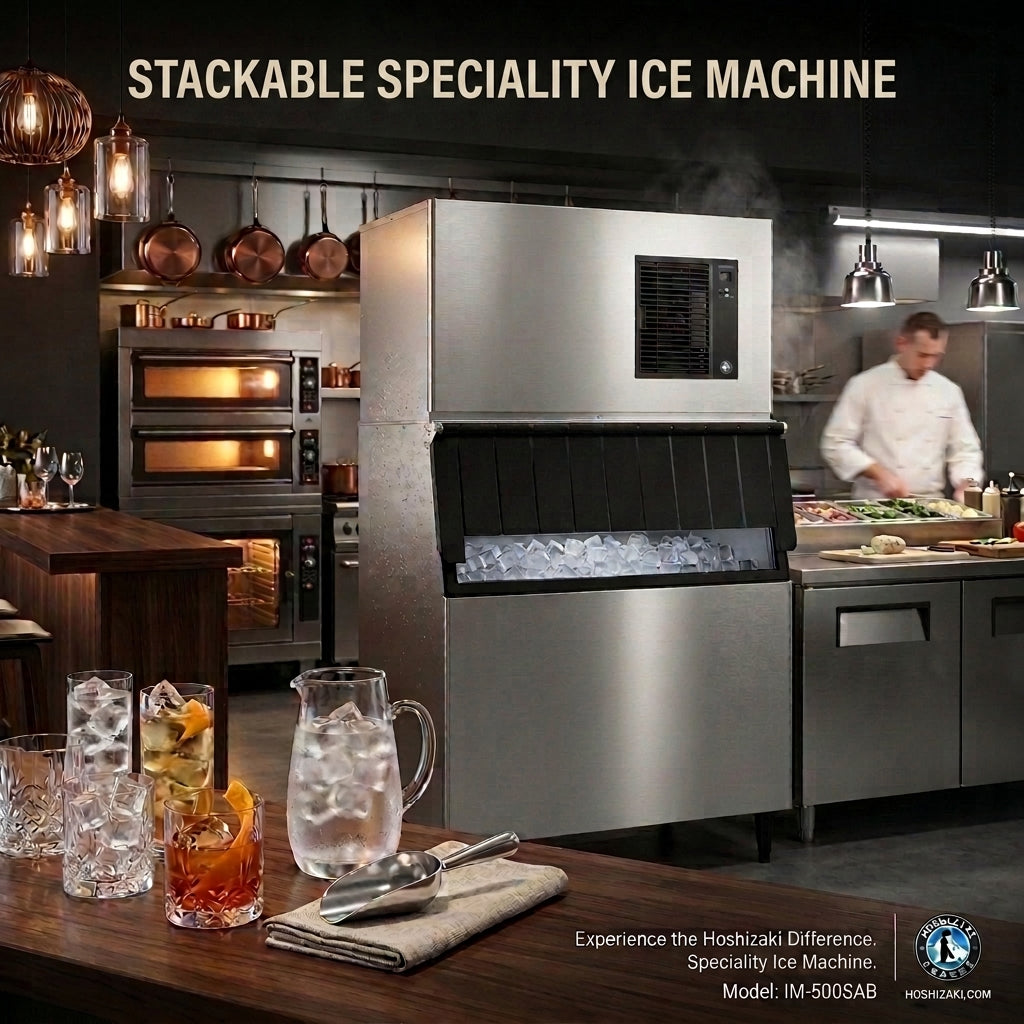 Hoshizaki IM-500SAB | Stackable Square Ice Machine