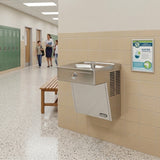 Elkay VRC8S | Wall-mount VRC-style Drinking Fountain | Filterless, Refrigerated, Fully Vandal-resistant