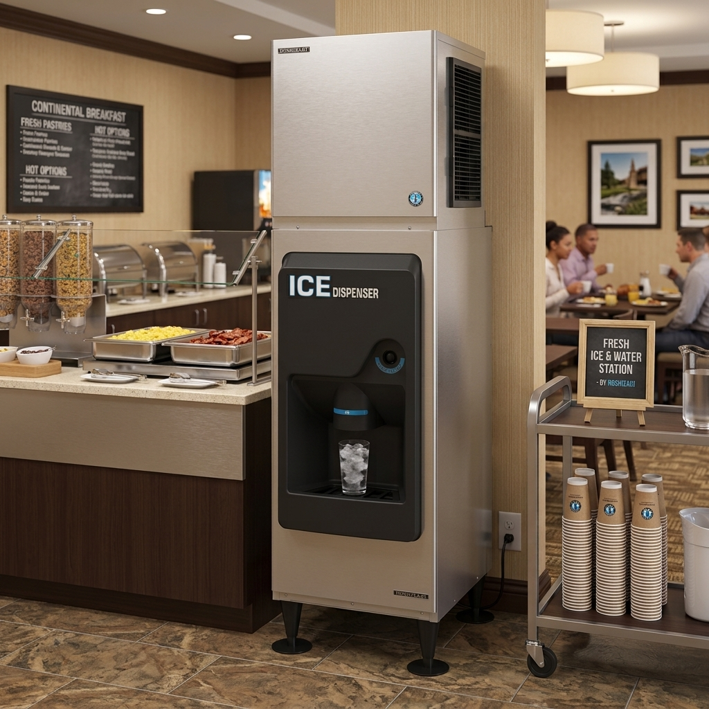 Hoshizaki DB-130H | 22″ W Hotel Ice Dispenser | 130 lbs