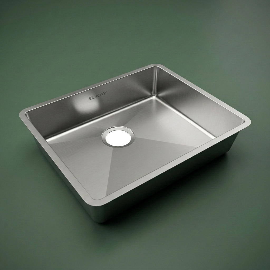 Elkay ECTRUAD211755 | Crosstown Single Bowl Undermount Sink | 22-1/2" x 18-1/2"