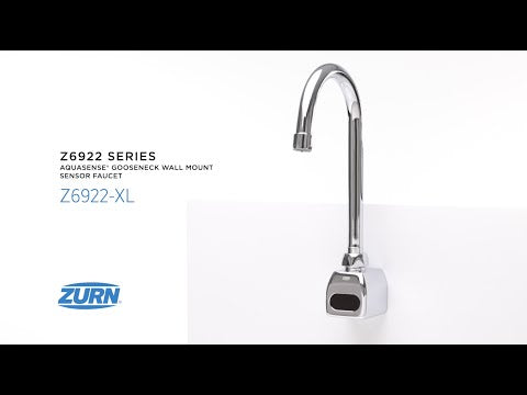Zurn Z6922-XL |  AquaSense® Wall Mount Gooseneck Sensor Faucet