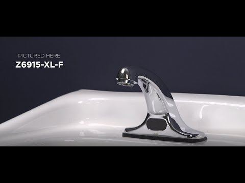 Zurn Z6915-XL-MV | AquaSense Series Sensor Faucet | Battery-Powered, Mixing Valve, 0.5 gpm