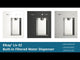 Elkay Liv EZ Water dispenser