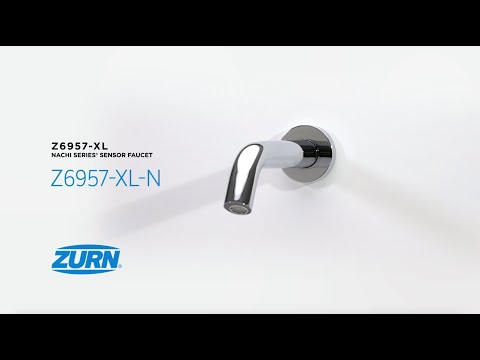 Zurn Z6957-XL-N | Nachi Series Sensor Faucet, 0.5 gpm Laminar, Chrome