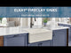 Elkay SWUF28179WH | Fireclay Single Bowl Farmhouse Sink | 30" x 19-15/16", White