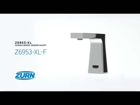 Zurn Z6953-XL-F | Camaya Series Sensor Faucet | HYDRO-X Power, Vandal-Resistant, 0.5 gpm