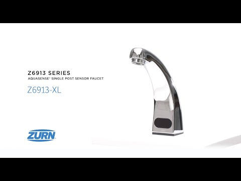 Zurn Z6913-XL | AquaSense Sensor Faucet, Battery, 0.5 gpm Spray, Chrome