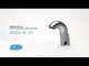 Zurn Z6950-XL-S-L | Aqua-FIT Serio Series Sensor Faucet | Battery Powered, 1 gpm