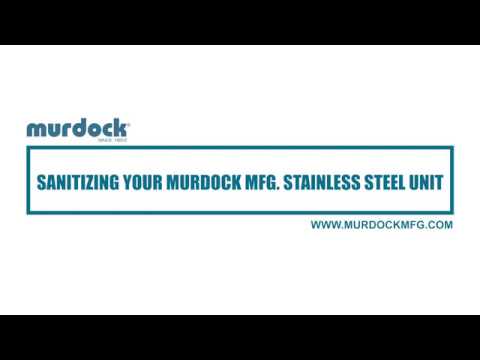 Murdock A172108F-UG | Bi-Level Water Cooler, Refrigerated 8 GPH, Gray