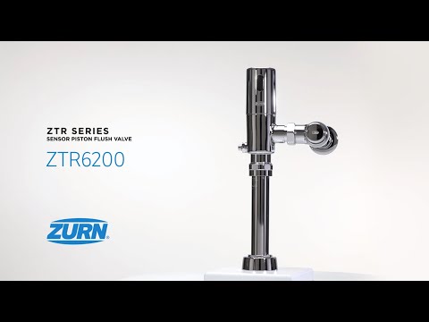 Zurn ZTR6200-WS1 | EcoVantage ZTR Exposed Sensor Piston Water Closet Flush Valve, 1.6 GPF, Chrome