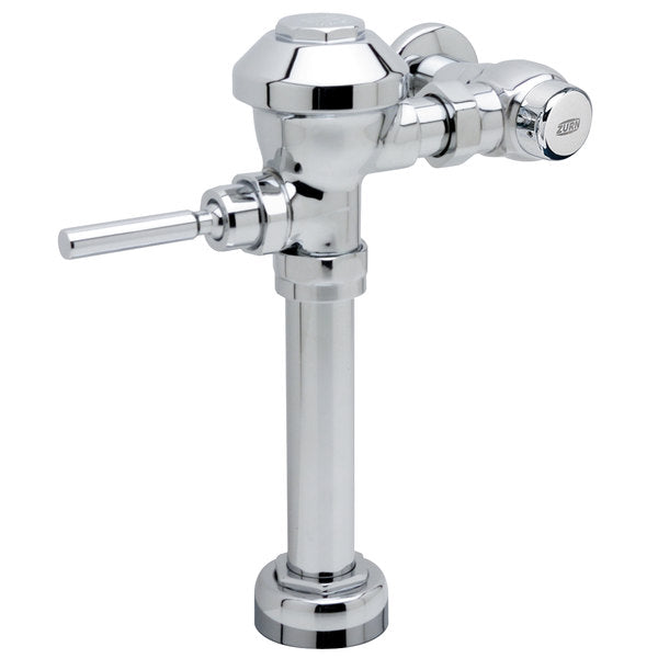 Zurn Z6000AV-WS1-DF | AquaVantage AV Exposed Manual Diaphragm Flush Valve with 1.6/1.1 GPF Dual-Flush Function in Chrome