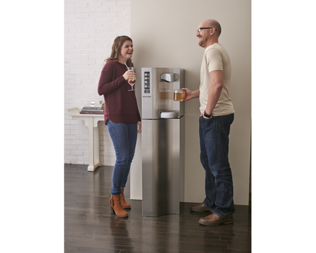 Elkay DSCABWH | Water Dispenser Cabinet | Stainless Steel (To be used along a DSWH160UVPC) - BottleFillingStations.com