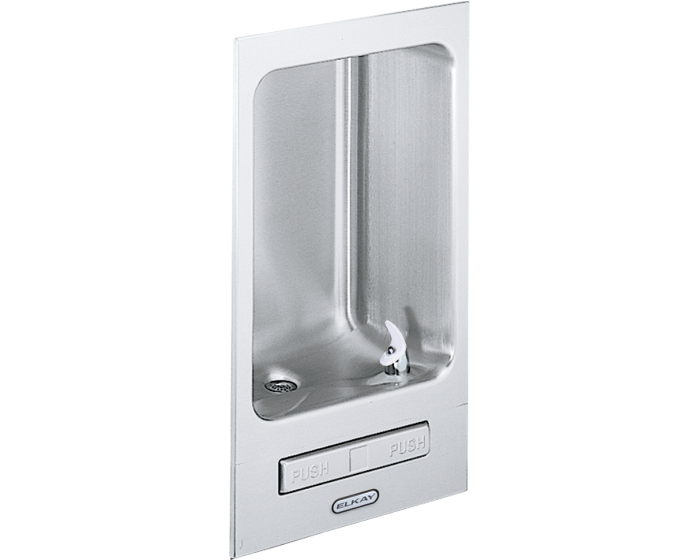 Elkay EDFB12FC | Fully recessed Drinking Fountain | Filterless, Non-refrigerated, With Glass Filler - BottleFillingStations.com