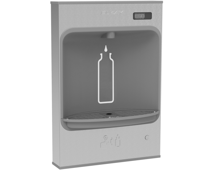 Elkay EMASMB | Surface Mount Bottle Filler | Filterless, Non-refrigerated, Battery-powered (3 AAs) - BottleFillingStations.com