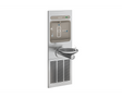 Elkay EZWS-ERPBM8K | In-wall Bottle Filling Stations l Filterless, Refrigerated, SwirlFlo fountains, Stainless Steel (comes with a Mounting Frame) - BottleFillingStations.com