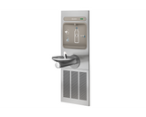 Elkay EZWS-ERPBM8K | In-wall Bottle Filling Stations l Filterless, Refrigerated, SwirlFlo fountains, Stainless Steel (comes with a Mounting Frame) - BottleFillingStations.com