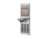 Elkay EZWS-ERPBM8K | In-wall Bottle Filling Stations l Filterless, Refrigerated, SwirlFlo fountains, Stainless Steel (comes with a Mounting Frame) - BottleFillingStations.com