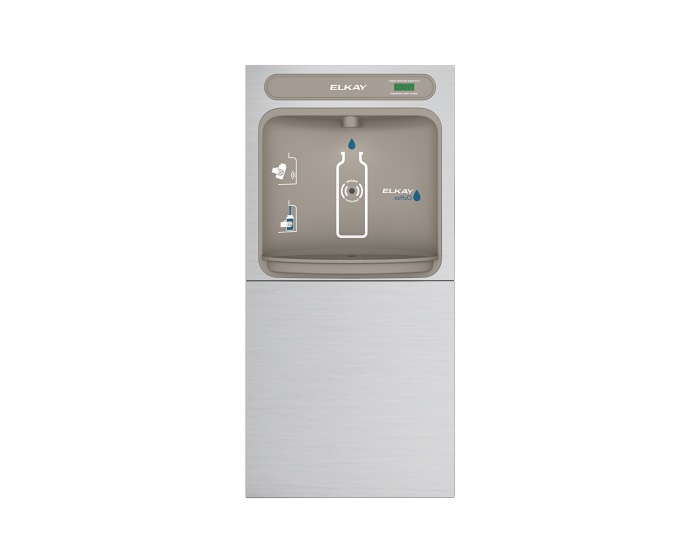 Elkay EZWSMDK | In-wall Bottle Filler | Filterless, Non-refrigerated, Hands-free (comes with Mounting Frame) - BottleFillingStations.com