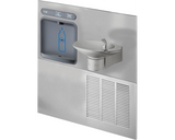 Halsey Taylor HTHB-OVL-RF | Retrofit Bottle Filler Kit | Filterless, Stainless Steel color finish, For use with  OVL-II fountains - BottleFillingStations.com