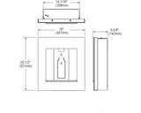 Elkay LBWD06 | Liv Built-in Water Dispenser | Filtered, Includes Remote Chiller - BottleFillingStations.com