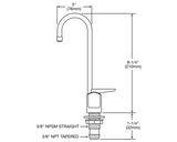 Elkay LK1110 | Gooseneck Glass Filler - BottleFillingStations.com