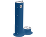 Elkay LK4400DB | Freestanding Drinking Fountain | Filterless, Non-refrigerated, Includes a Dog-bowl / Pet fountain - BottleFillingStations.com