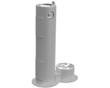 Elkay LK4400DBFRK | Freestanding Drinking Fountain | Filterless, Non-refrigerated, Freeze-resistant, Includes a Dog-bowl / Pet fountain