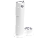 Elkay LK4400DBFRK | Freestanding Drinking Fountain | Filterless, Non-refrigerated, Freeze-resistant, Includes a Dog-bowl / Pet fountain