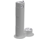 Elkay LK4400DB | Freestanding Drinking Fountain | Filterless, Non-refrigerated, Includes a Dog-bowl / Pet fountain - BottleFillingStations.com