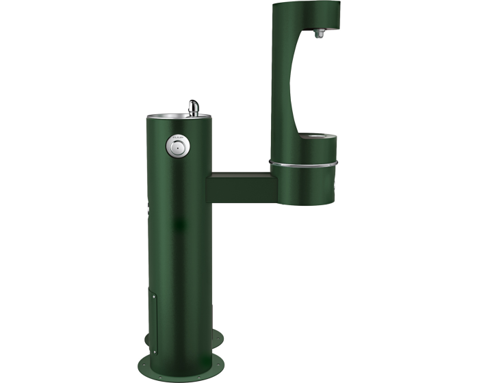 Elkay LK4420BF1LDB | Freestanding Bottle Filling Station | Filterless, Non-refrigerated, Includes a Dog-bowl / Pet fountain - BottleFillingStations.com