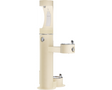 Elkay LK4420BF1UDB | Freestanding Bottle Filling Station | Filterless, Non-refrigerated, Includes a Dog-bowl / Pet fountain - BottleFillingStations.com
