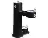 Elkay LK4420DB | Freestanding Outdoor Drinking Fountain | Includes a Dog-bowl / Pet fountain