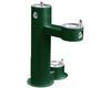 Elkay LK4420DB | Freestanding Bi-level Drinking Fountain | Filterless, Non-refrigerated, Includes a Dog-bowl / Pet fountain