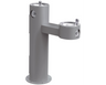 Elkay LK4420 | Freestanding Bi-level Drinking Fountain | Filterless, Non-refrigerated - BottleFillingStations.com