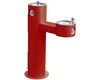 Elkay LK4420 | Freestanding Bi-level Drinking Fountain | Filterless, Non-refrigerated - BottleFillingStations.com