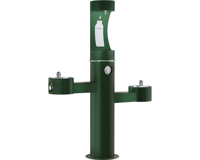 Elkay LK4430BF1U | Freestanding Tri-level Bottle Filling Station | Filterless, Non-refrigerated - BottleFillingStations.com