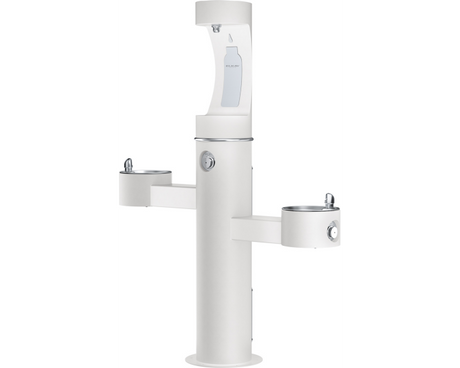 Elkay LK4430BF1U | Freestanding Tri-level Bottle Filling Station | Filterless, Non-refrigerated - BottleFillingStations.com