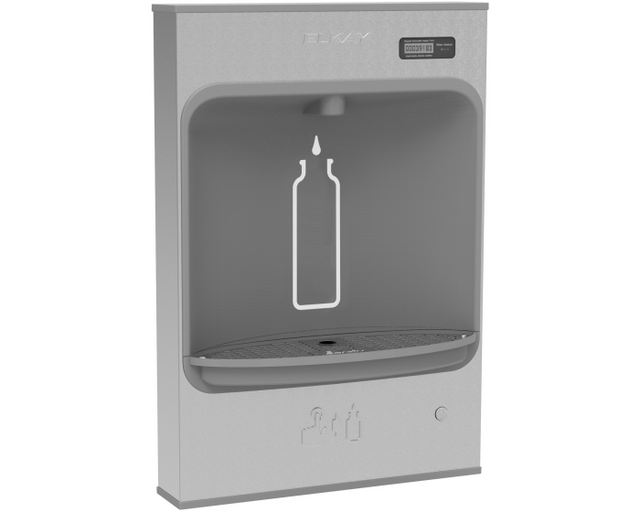 Elkay LMASMB | Surface Mount Bottle Filler | Filtered, Non-refrigerated, Battery Powered (3 AAs) - BottleFillingStations.com