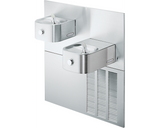 Elkay LNTEM8K | In-wall Bi-Level Soft-sides Drinking Fountain | Filtered, Refrigerated (comes with Mounting Frame) - BottleFillingStations.com